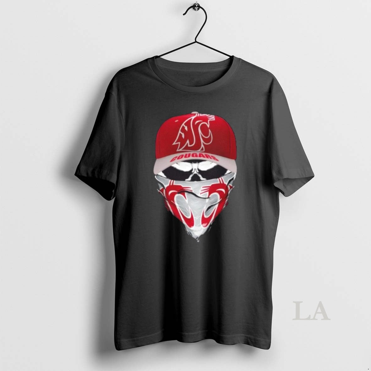 Original Outlaw Skull Gang Wearing A Cap X Washington State Cougars