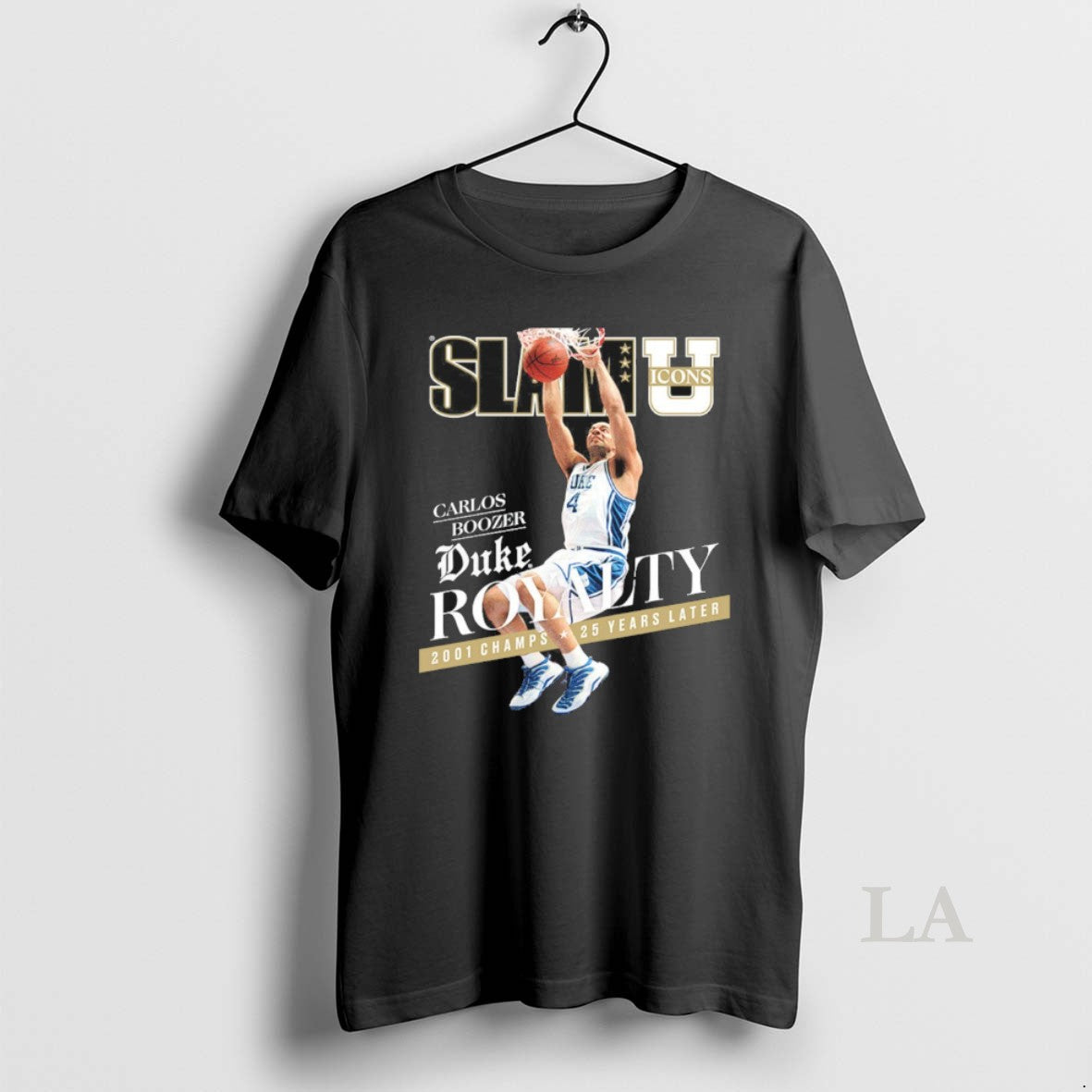 Original Slam U Icon Cover Carlos Boozer Duke Royalty 2001 Champs 25 Years Later