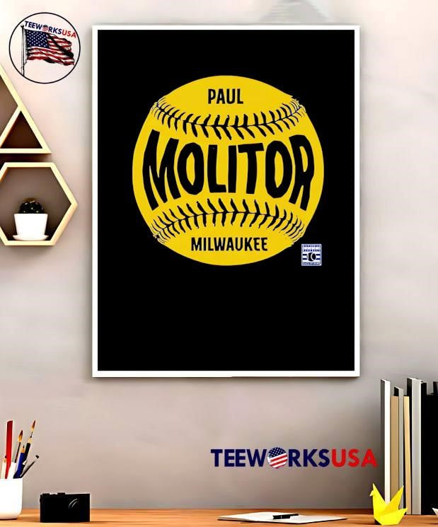Paul Molitor Milwaukee Baseball shirt