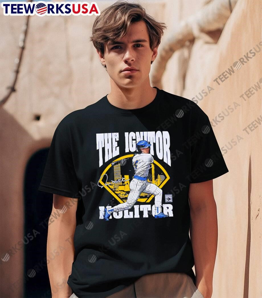 Paul Molitor Signature The Ignitor Baseball shirt