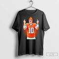 Premium Bo Nix Midle Finger Retro Comic 70s