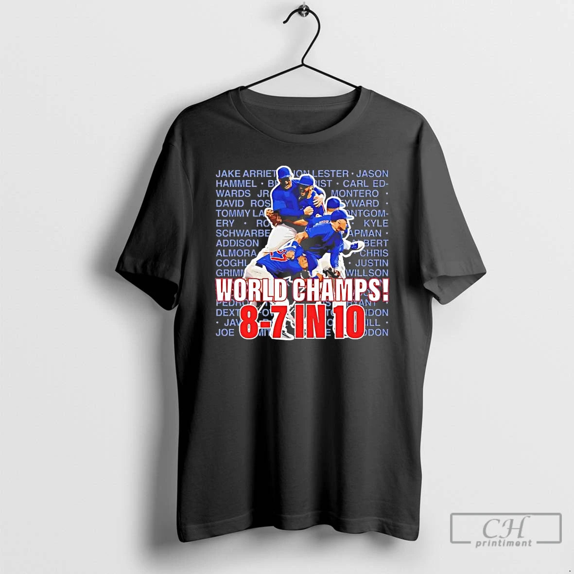 Premium Chicago Cubs World Champs 8 7 In 10 Players Names