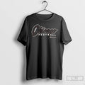 Premium Chicago Football Script Orange