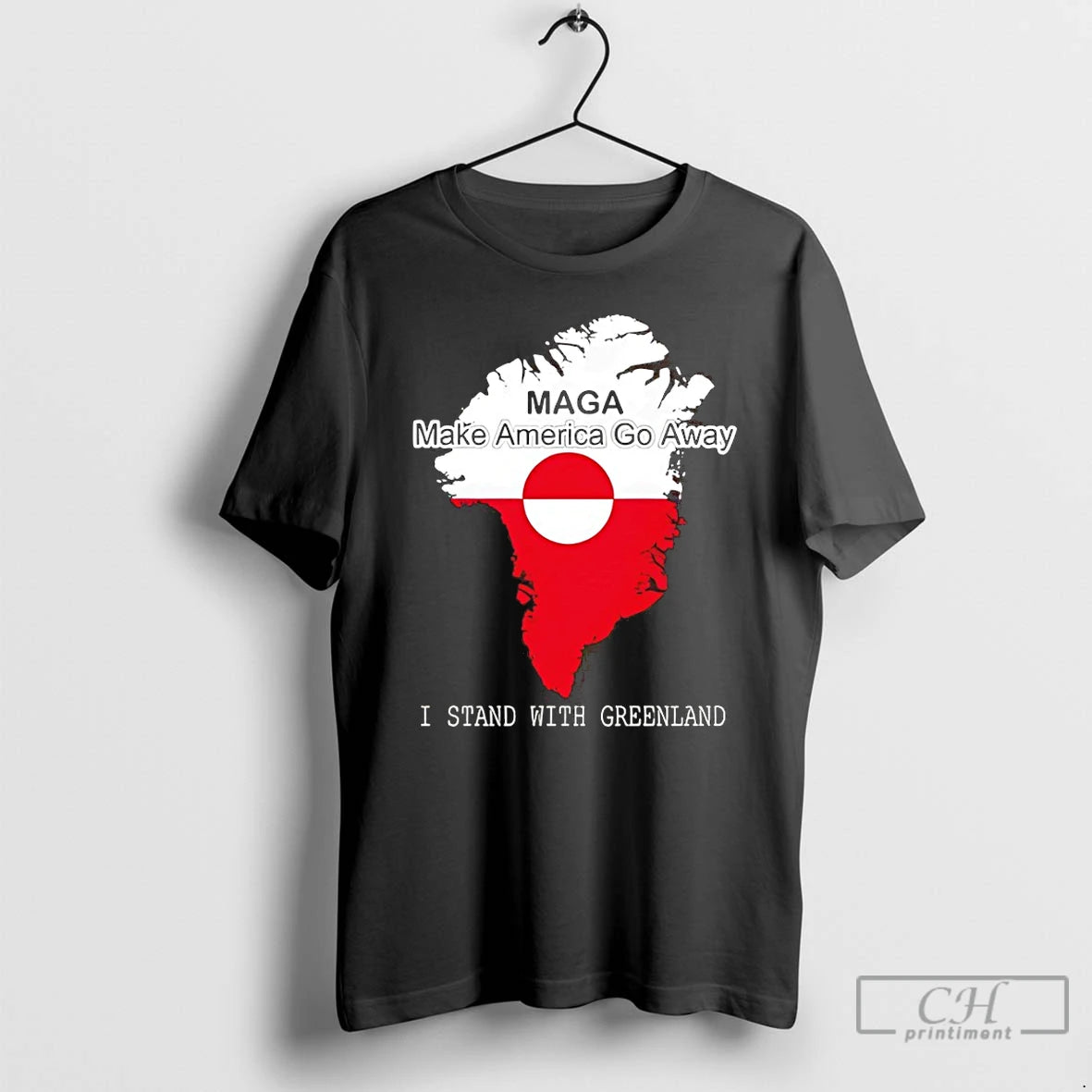 Premium Maga Make America Go Away I Stand With Greenland