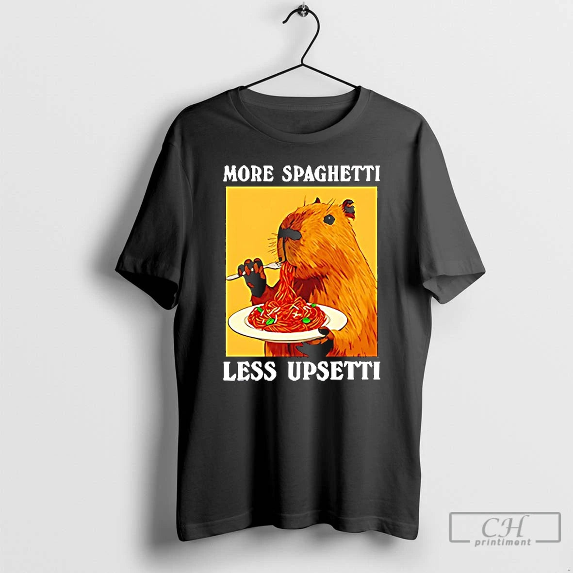 Premium More Spaghetti Less Upsetti Capybara