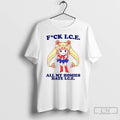 Premium Sailor Moon Middle Finger Fuck Ice All My Homies Hate Ice T Shirts Sweater