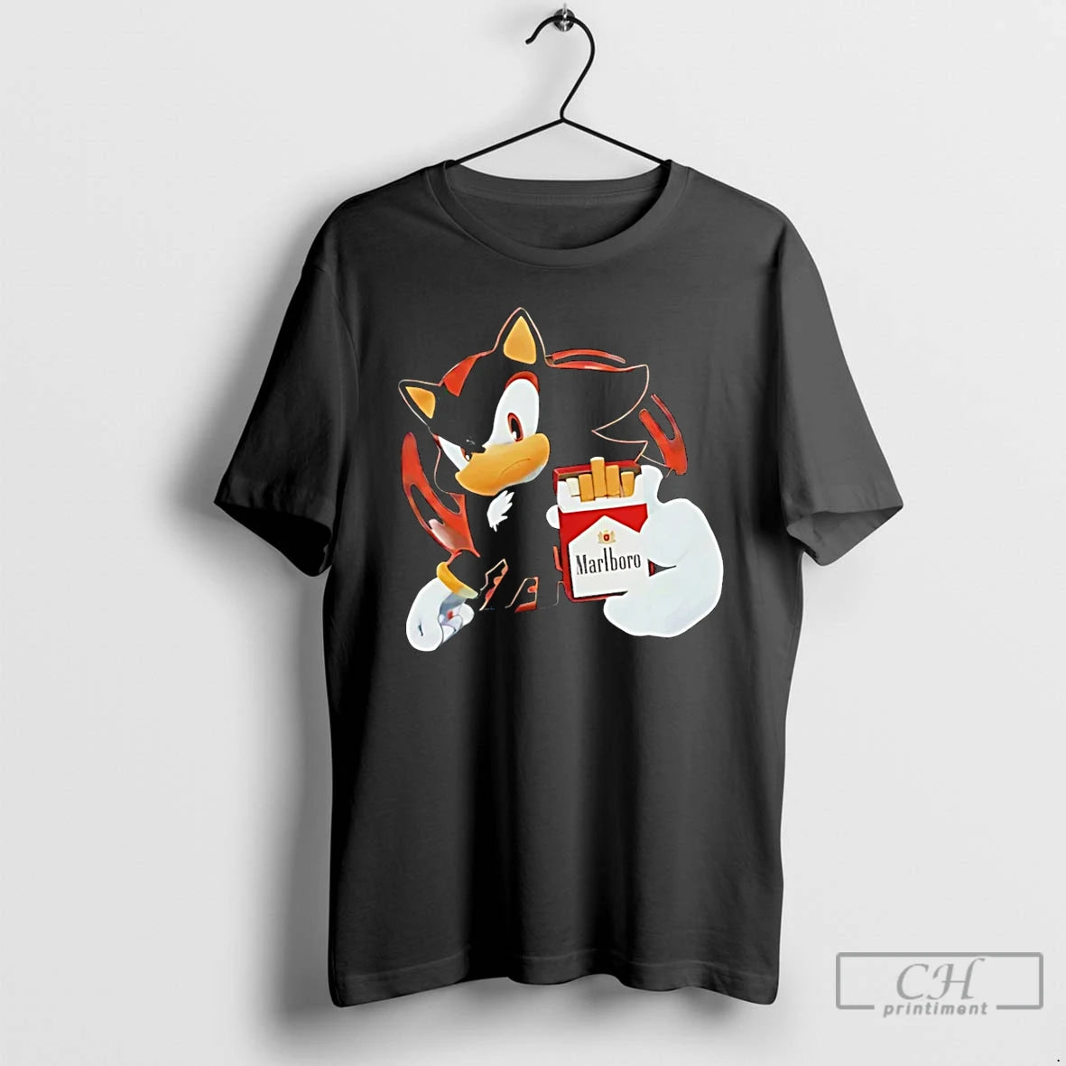 Premium Shadow The Hedgehog Marlboro Red Cartoon