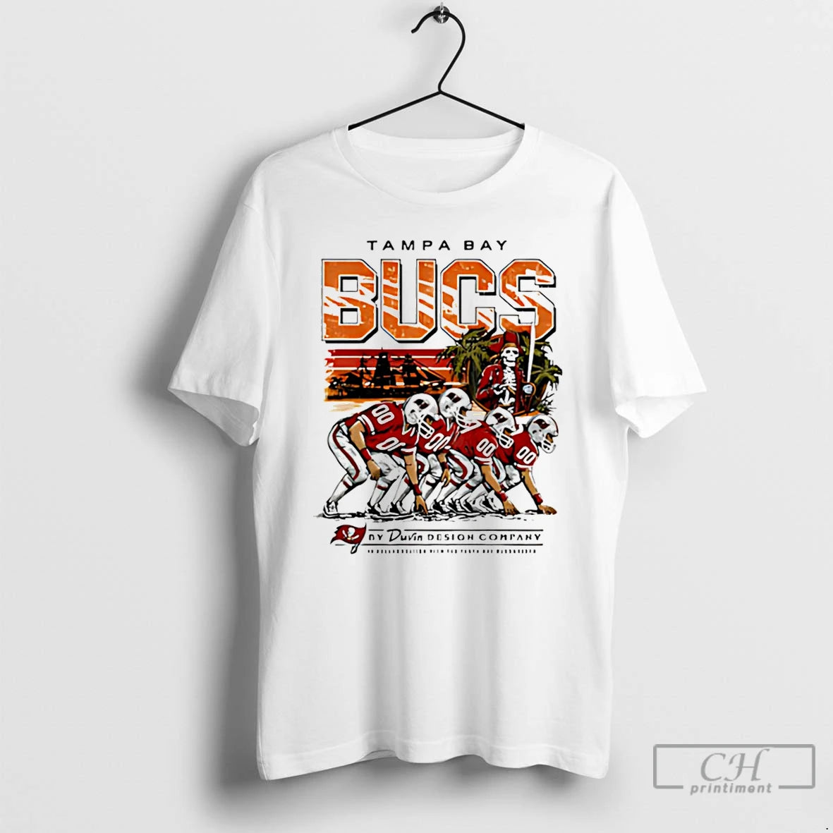 Premium Tampa Bay Bucs Duvin Design Company In Collaboration Graphic