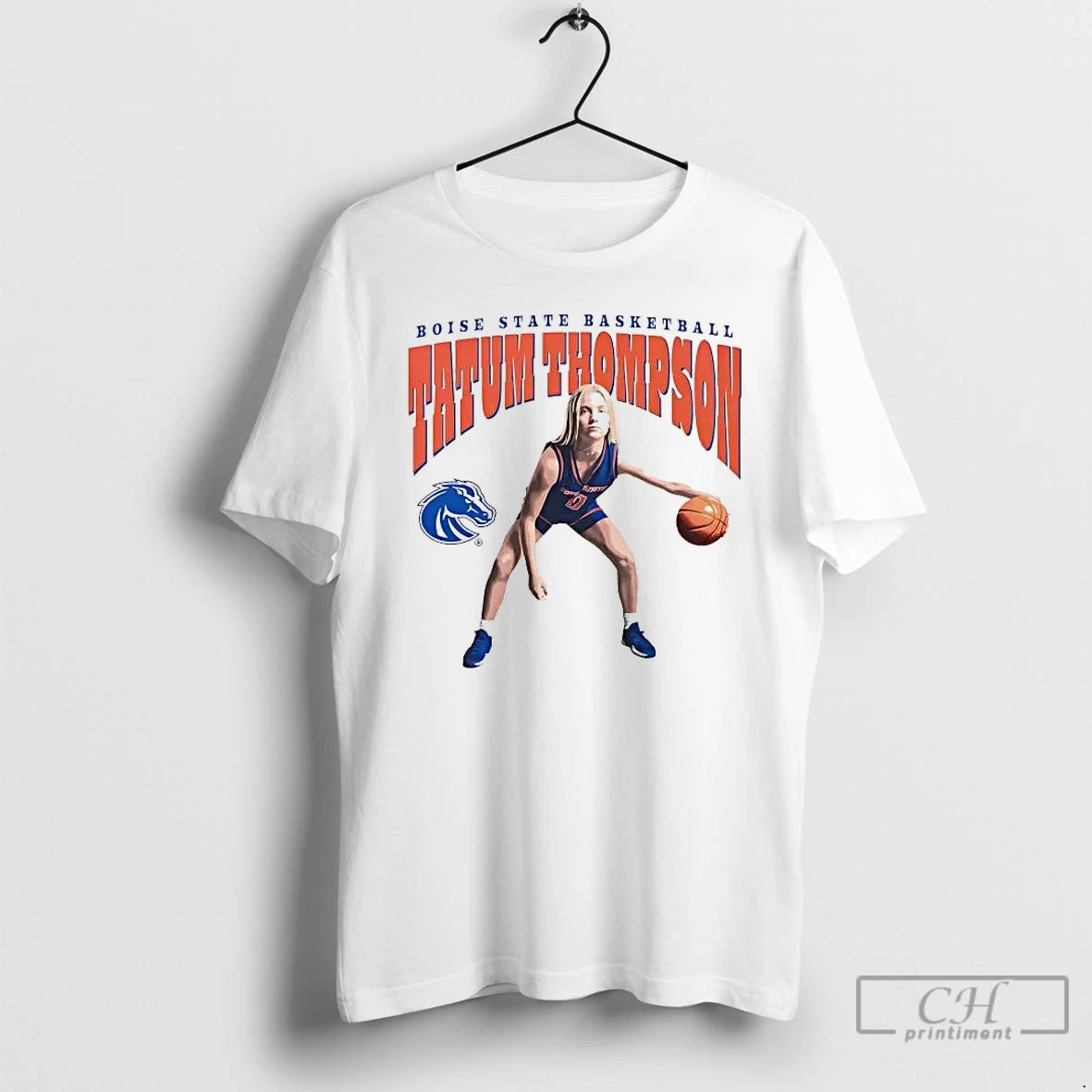 Premium Tatum Thompson Illustrated Boise State Basketball