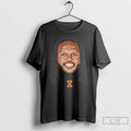 Premium Ty Rodgers Llinois Fighting Illini Portrait Big Head