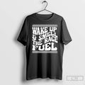 Premium Wake Up And Smell The Race Fuel Distressed