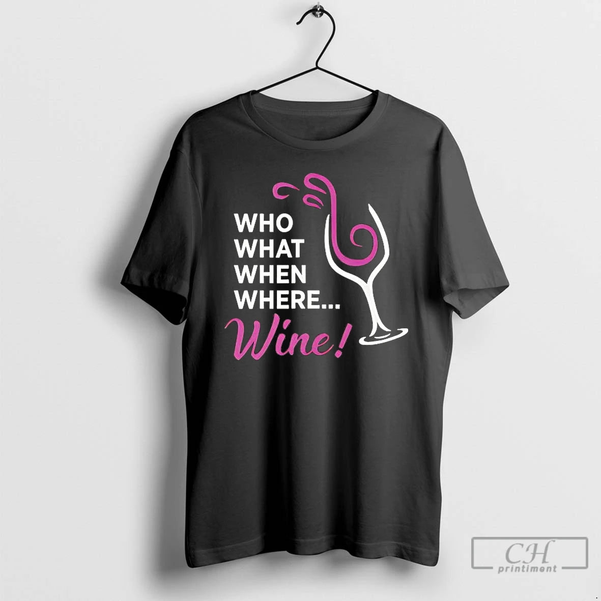 Premium Who What When Where Wine