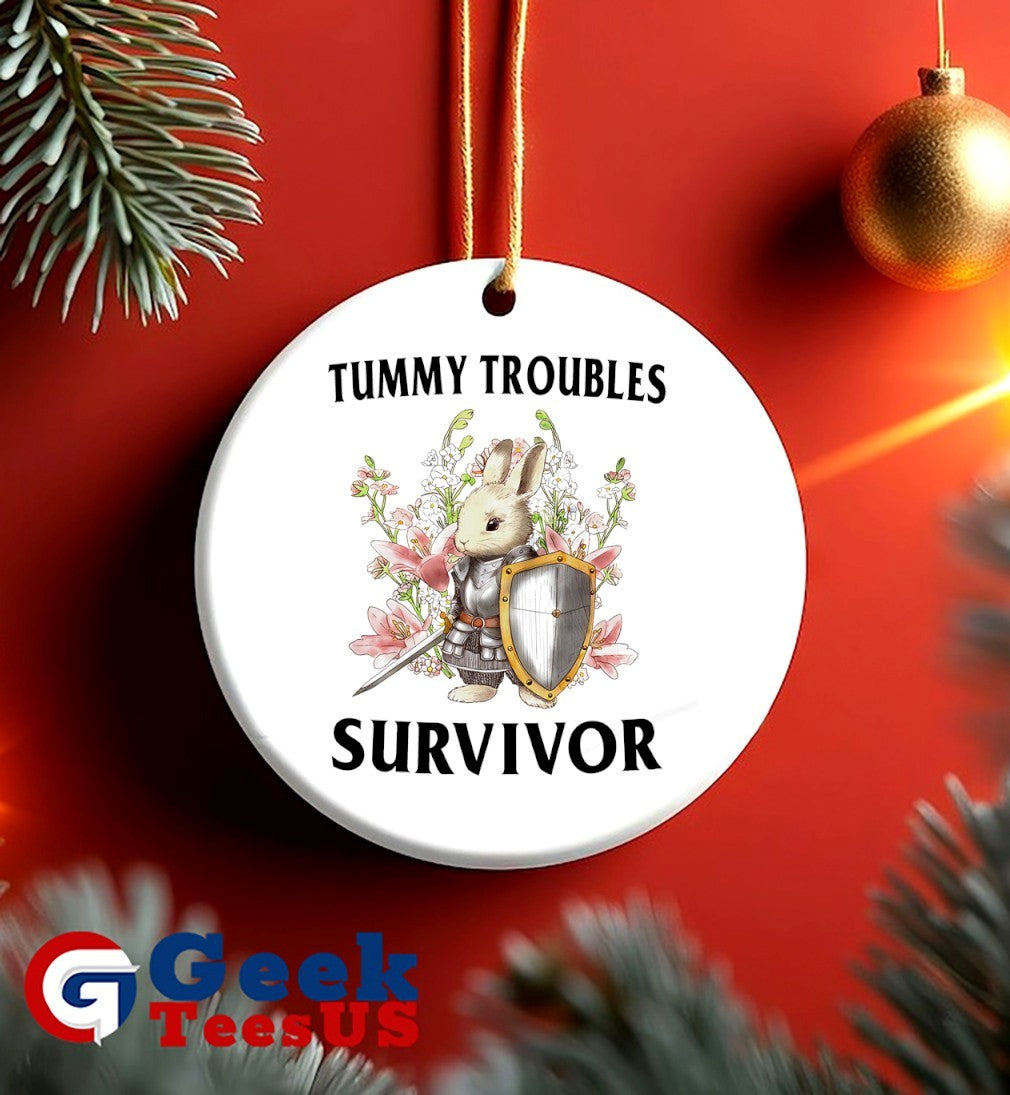 Rabbit tummy troubles survivor shirt