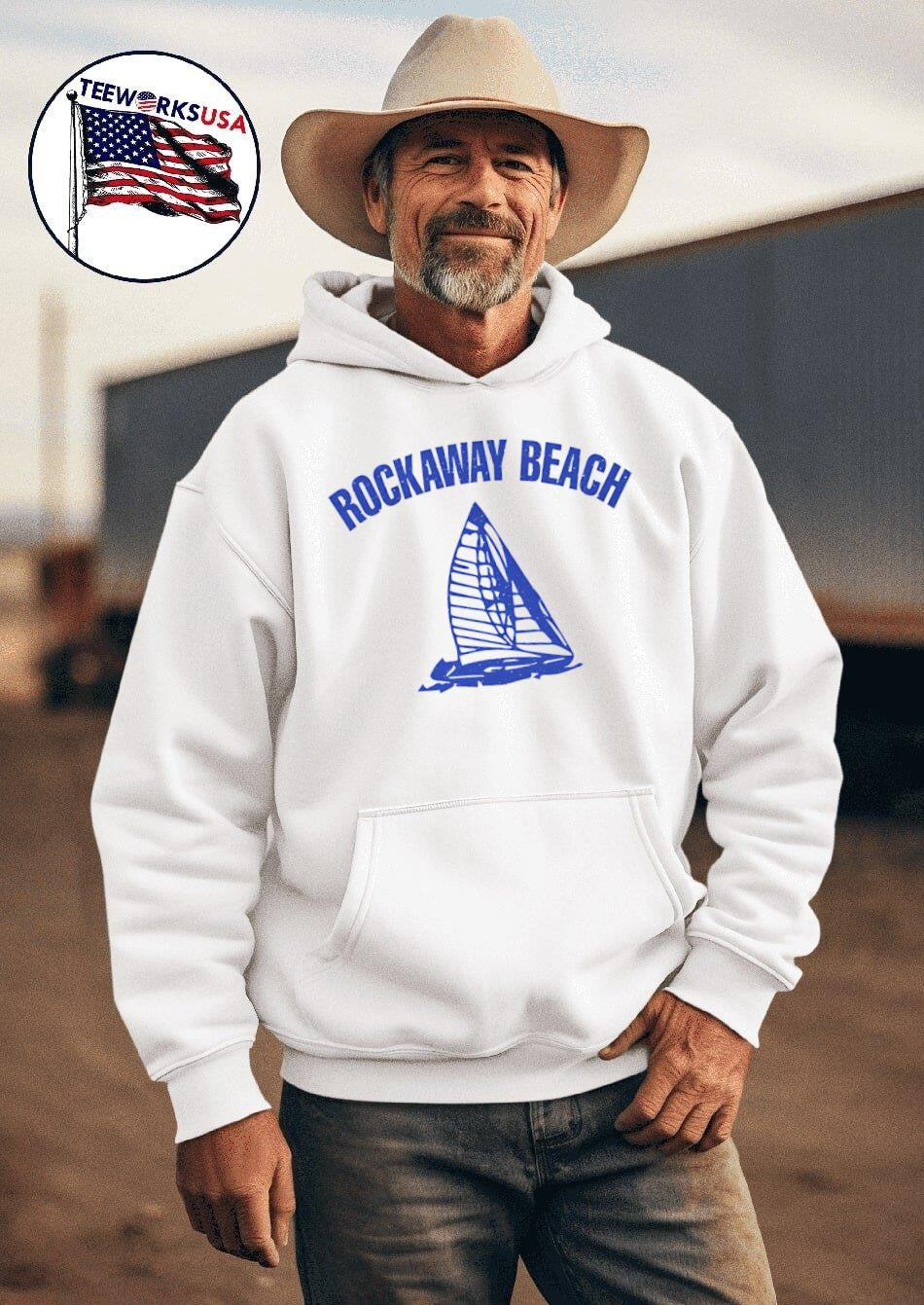 Rockaway Beach Sailboat Shirt