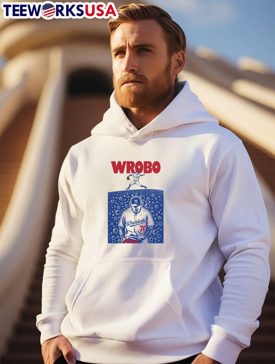 Roto Wear Players Wrobo Wrobleski 70 Pitching Baseball T-Shirt
