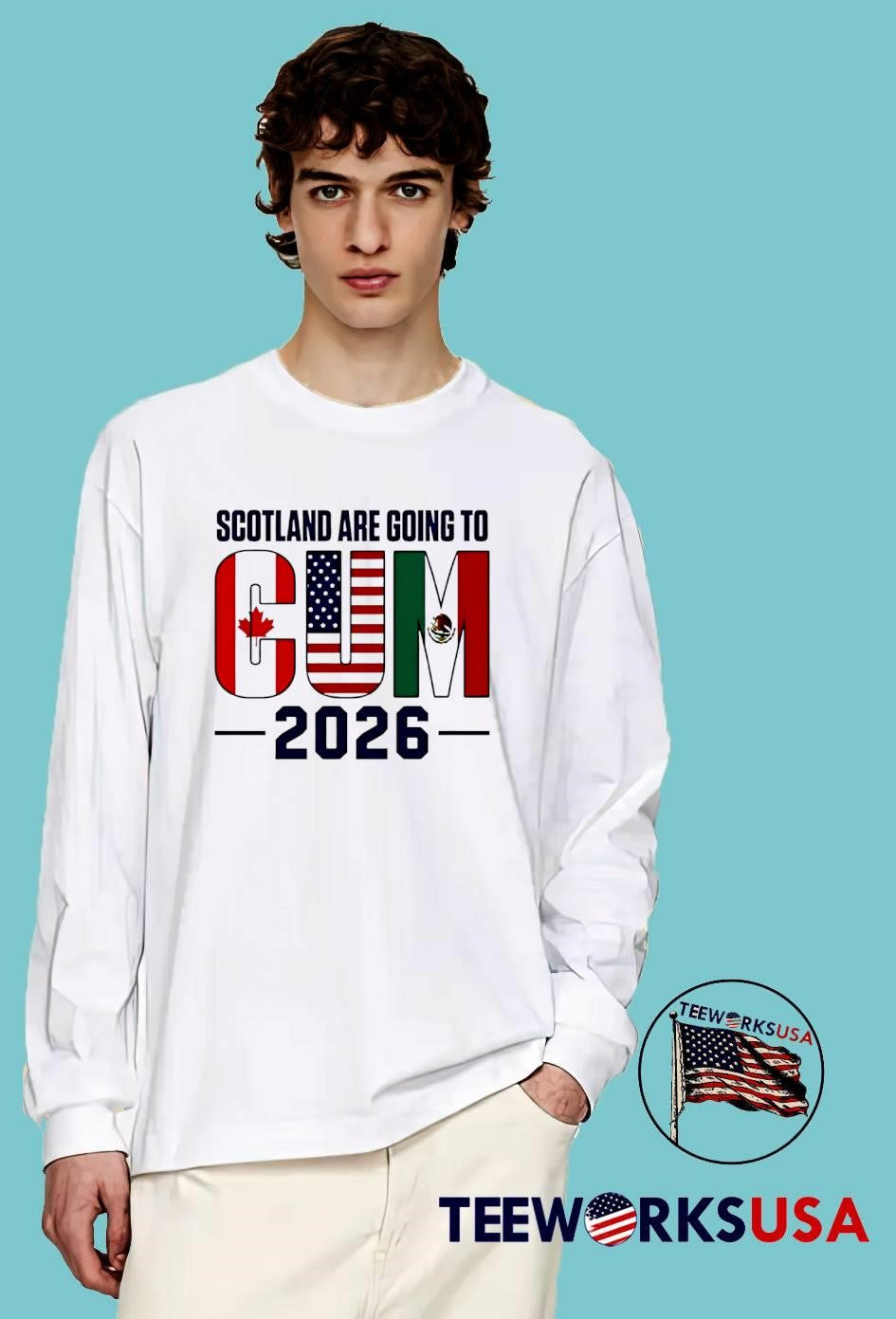 Scotland Are Going to CUM 2026 World Cup T-Shirt