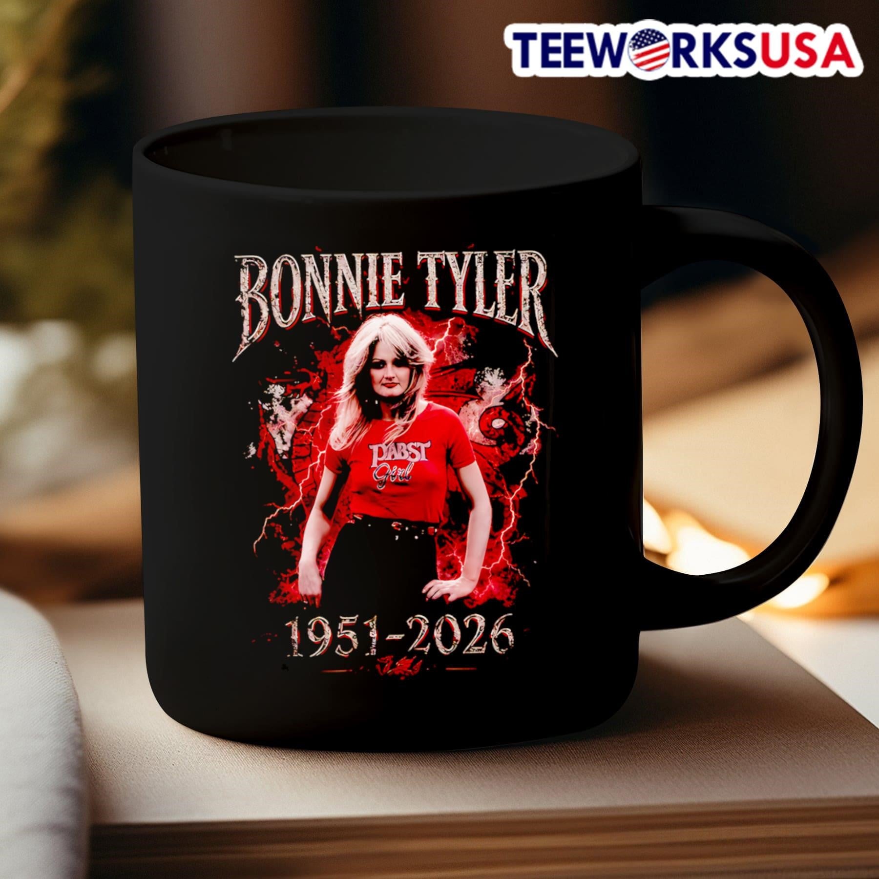 Bonnie Tyler 1951-2026 Pabst Girl Shirt