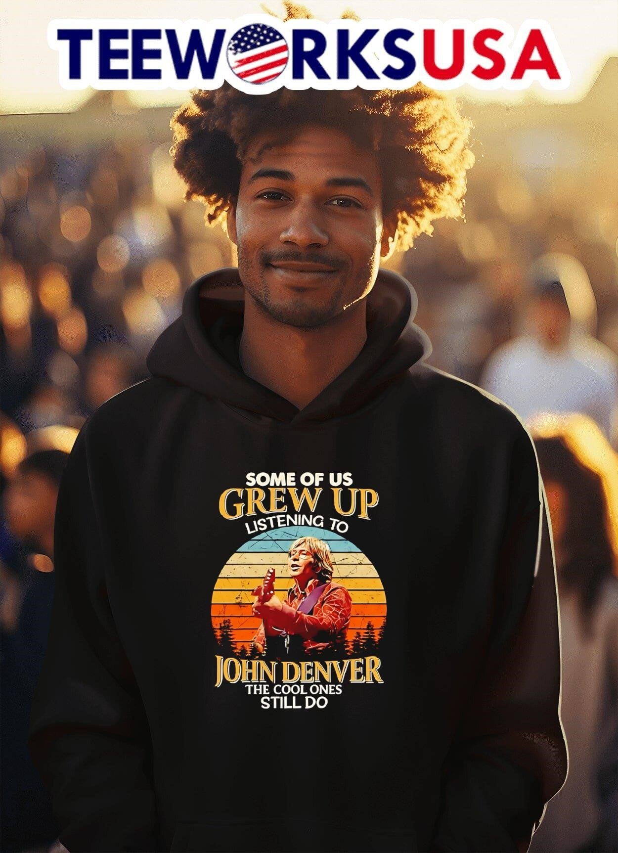 Some Of Us Grew Up Listening To John Denver The Cool Ones Still Do Shirt