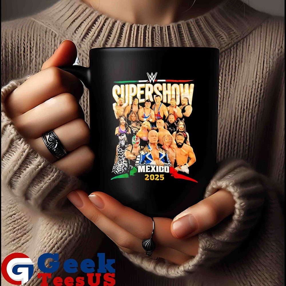 Super show México 2025 graphic shirt