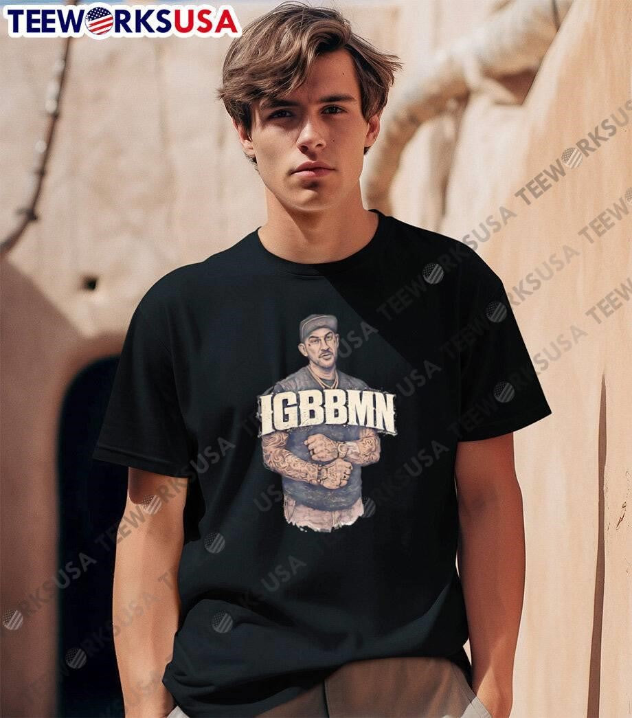 Tattooed Man Wearing IGBBMN shirt