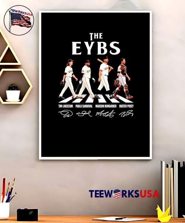 Tim Lincecum Pablo Sandoval Madison Bumgarner Buster Posey The EYBS Giants T-Shirt