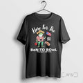 Trending Bad Bunny Here For The Benito Bowl Halftime Show 2026 Frog Premium T Shirts