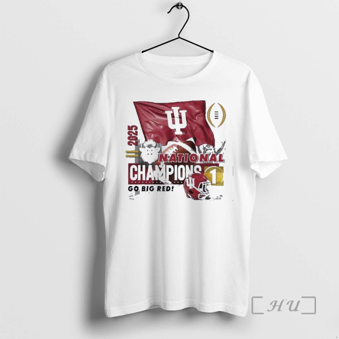 Trending Indiana University Hoosiers Football 2025 National Champions Go Big Red Premium T Shirts Sweater