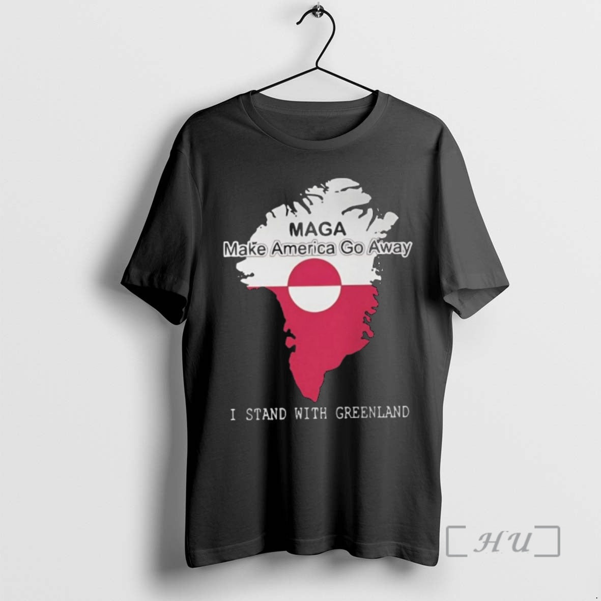 Trending Make America Go Away Greenland Flag I Stand With Greenland Protest 2026 Premium
