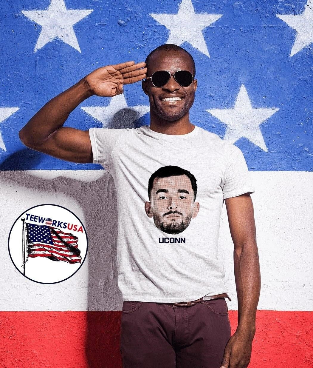 UConn Basketball Player Portrait Fan shirt