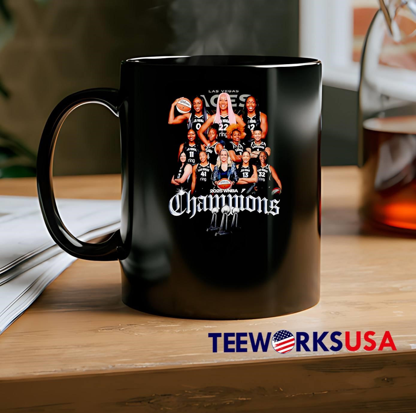 WNBA Champions 2025 Las Vegas Aces shirt