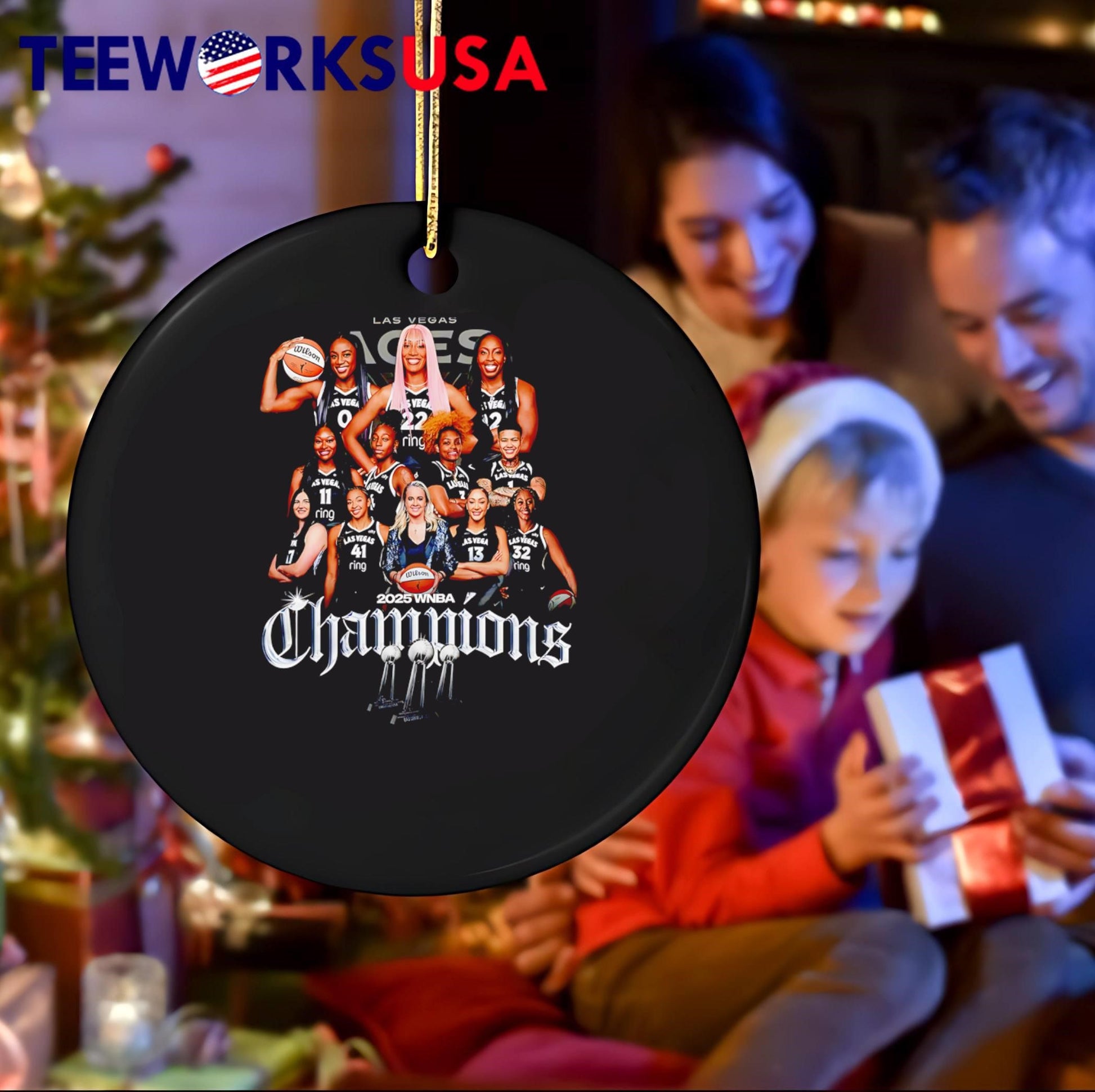 WNBA Champions 2025 Las Vegas Aces shirt