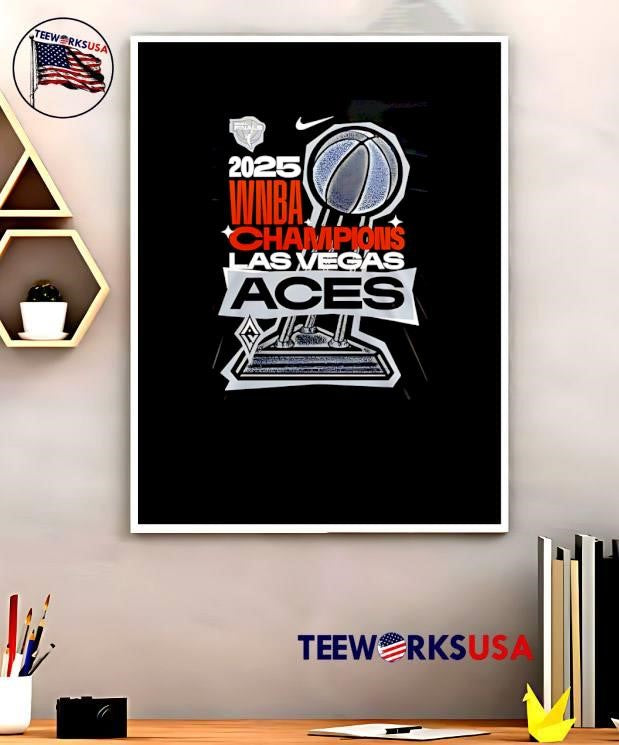 WNBA Finals 2025 WNBA Champions Las Vegas Aces Shirt