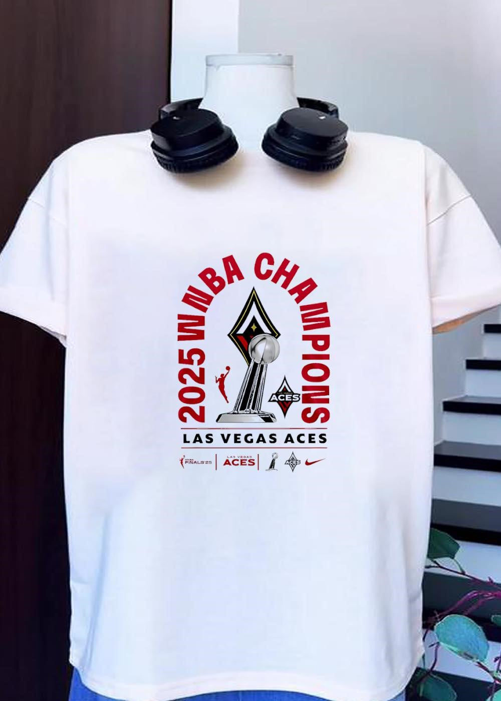 WNBA Finals 25 Las Vegas Aces 2025 WNBA Champions Shirt