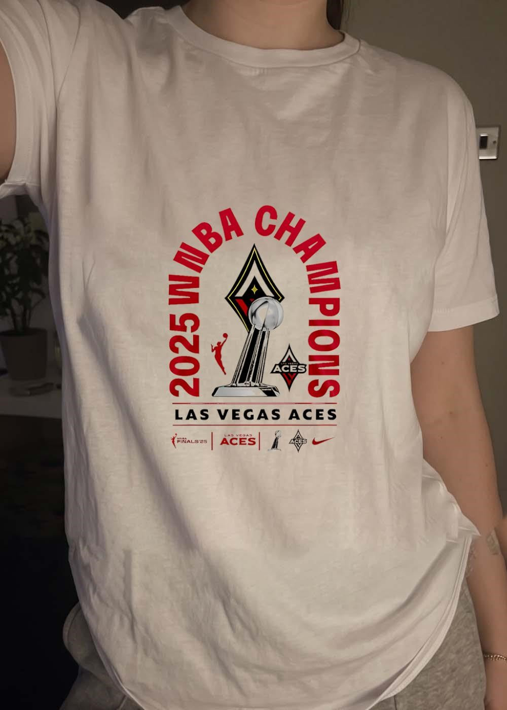 WNBA Finals 25 Las Vegas Aces 2025 WNBA Champions Shirt