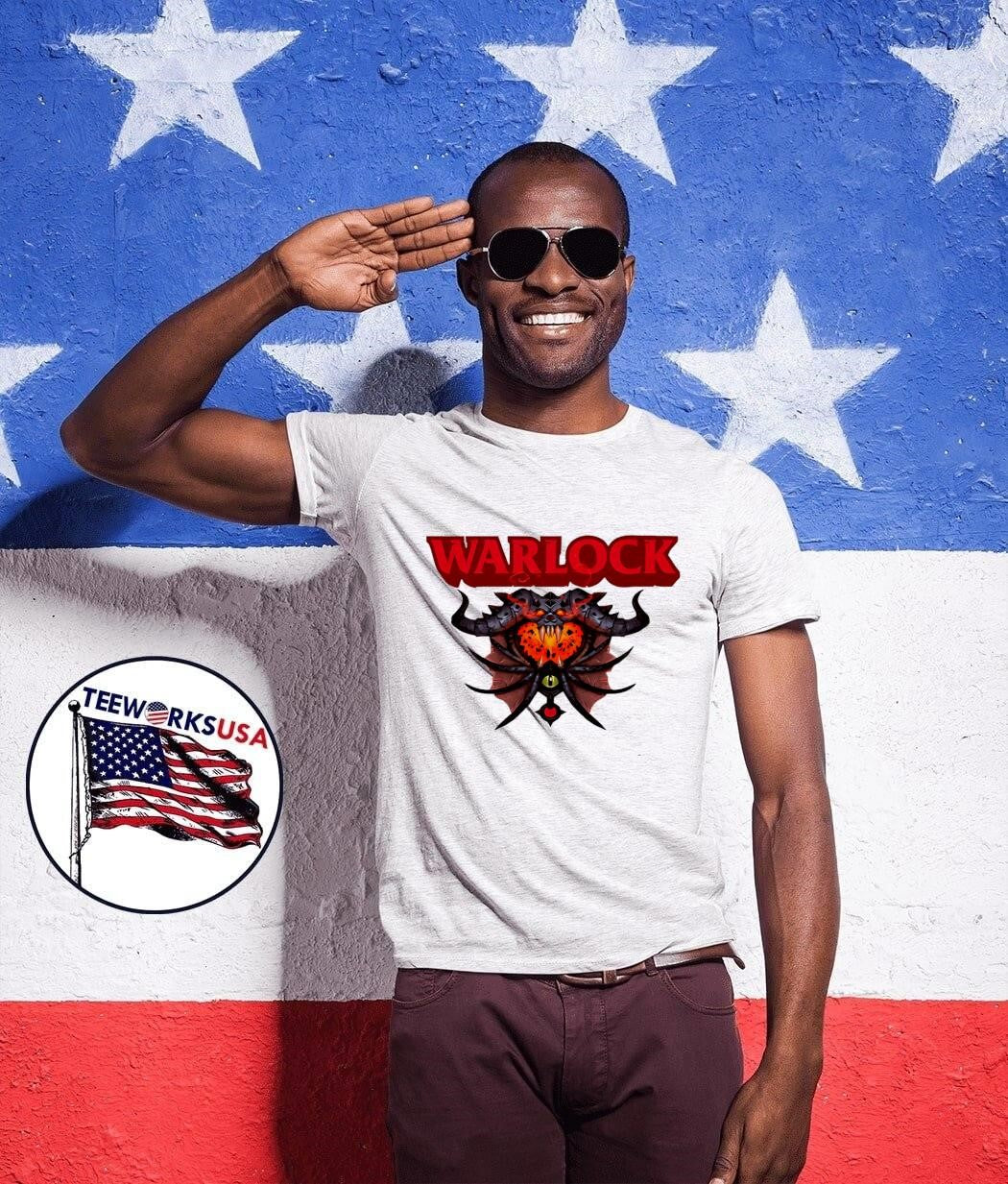 Warlock Demon Heart Eye Horns shirt
