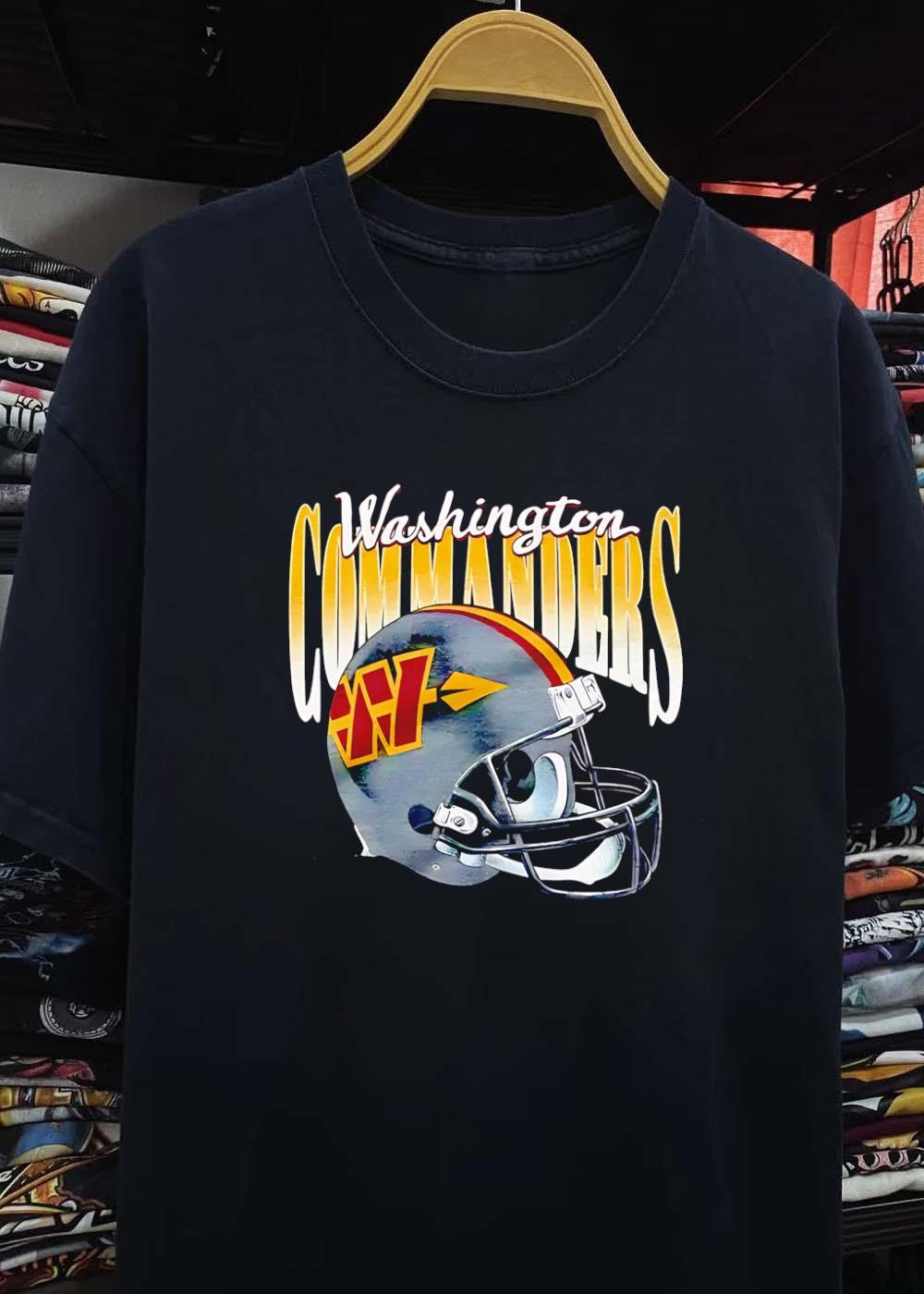 Washington Commanders Football Helmet Men’s T-Shirt