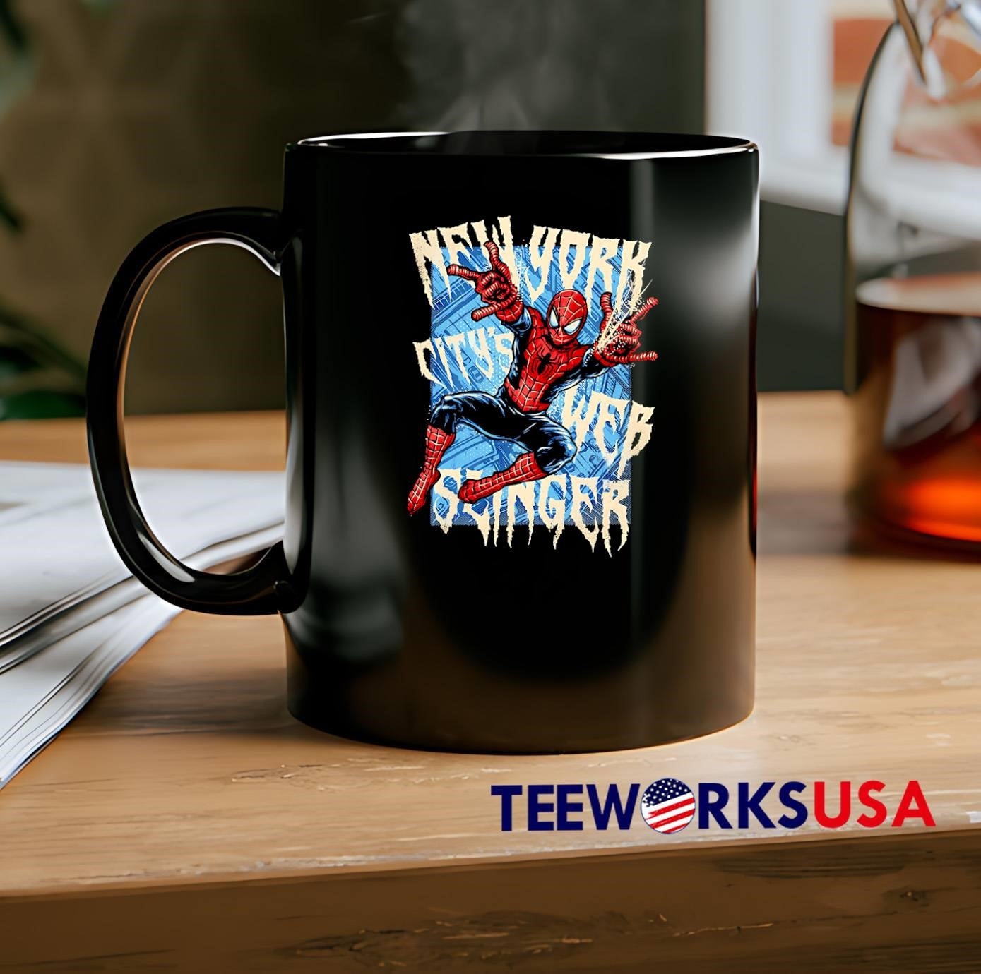 Web Slinger Spider-Man New York Citys Web Slinger T-Shirt