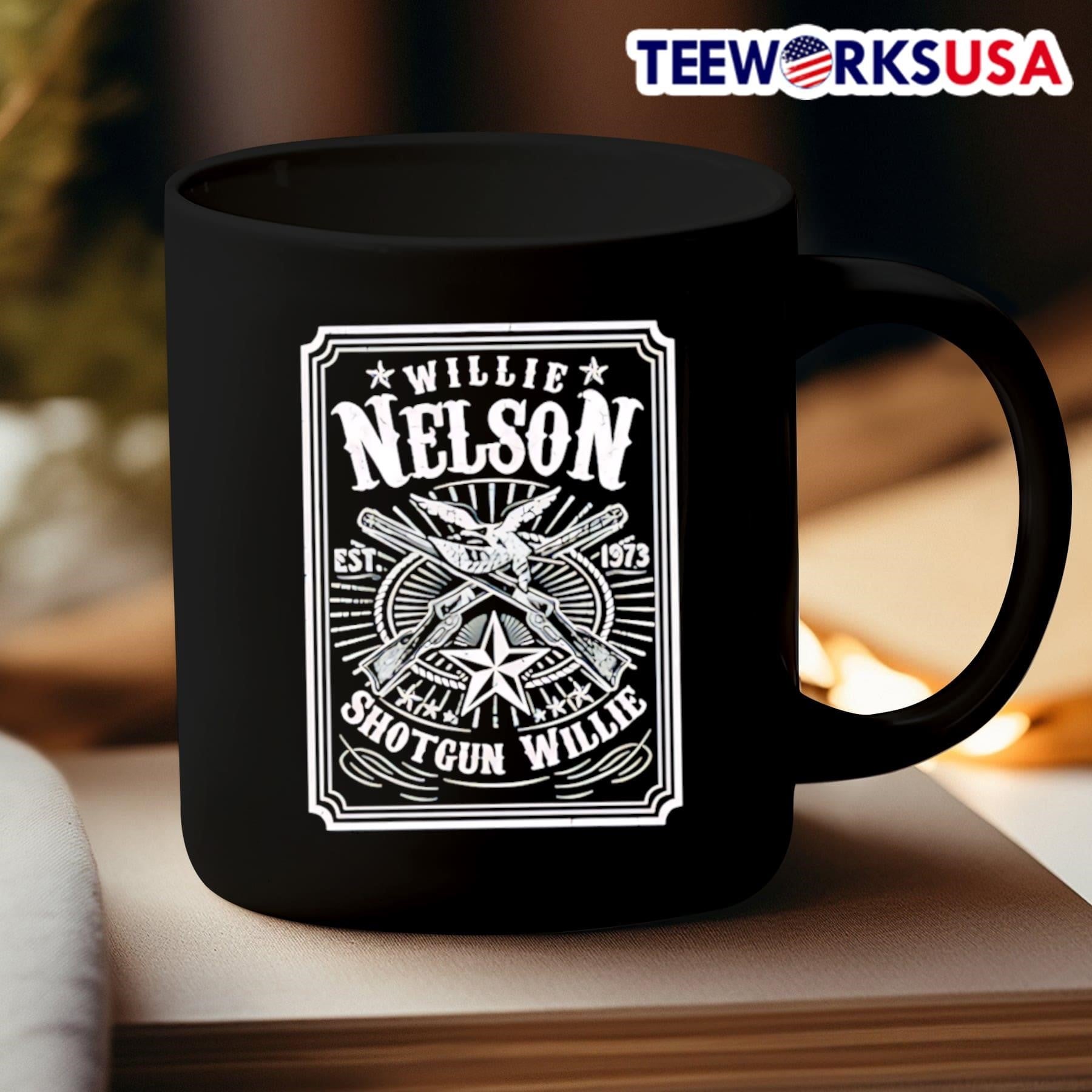 Willie Nelson Shotgun Willie Est 1973 Shirt