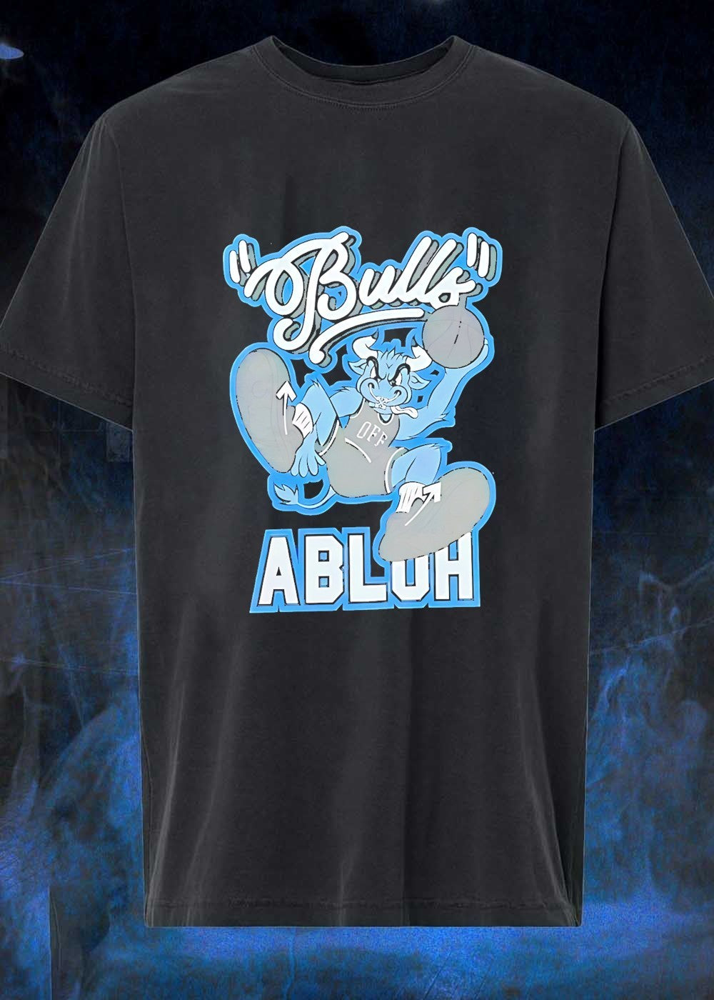 Bulls Abluh Off Jumping Basketball T-Shirt