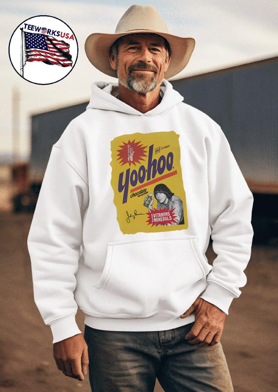 Yoo-Hoo Shake-Its Great Chocolate Flavored Drink 5 Vitamins 3 Minerals Shirt
