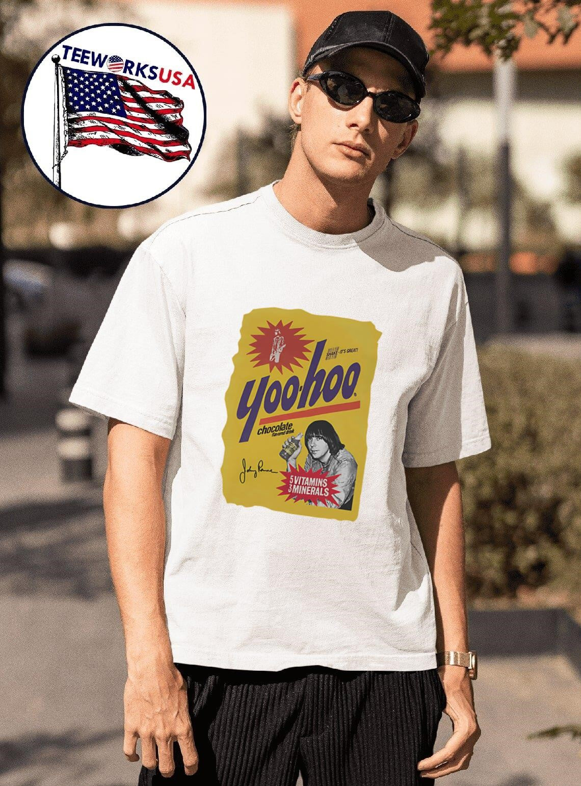 Yoo-Hoo Shake-Its Great Chocolate Flavored Drink 5 Vitamins 3 Minerals Shirt