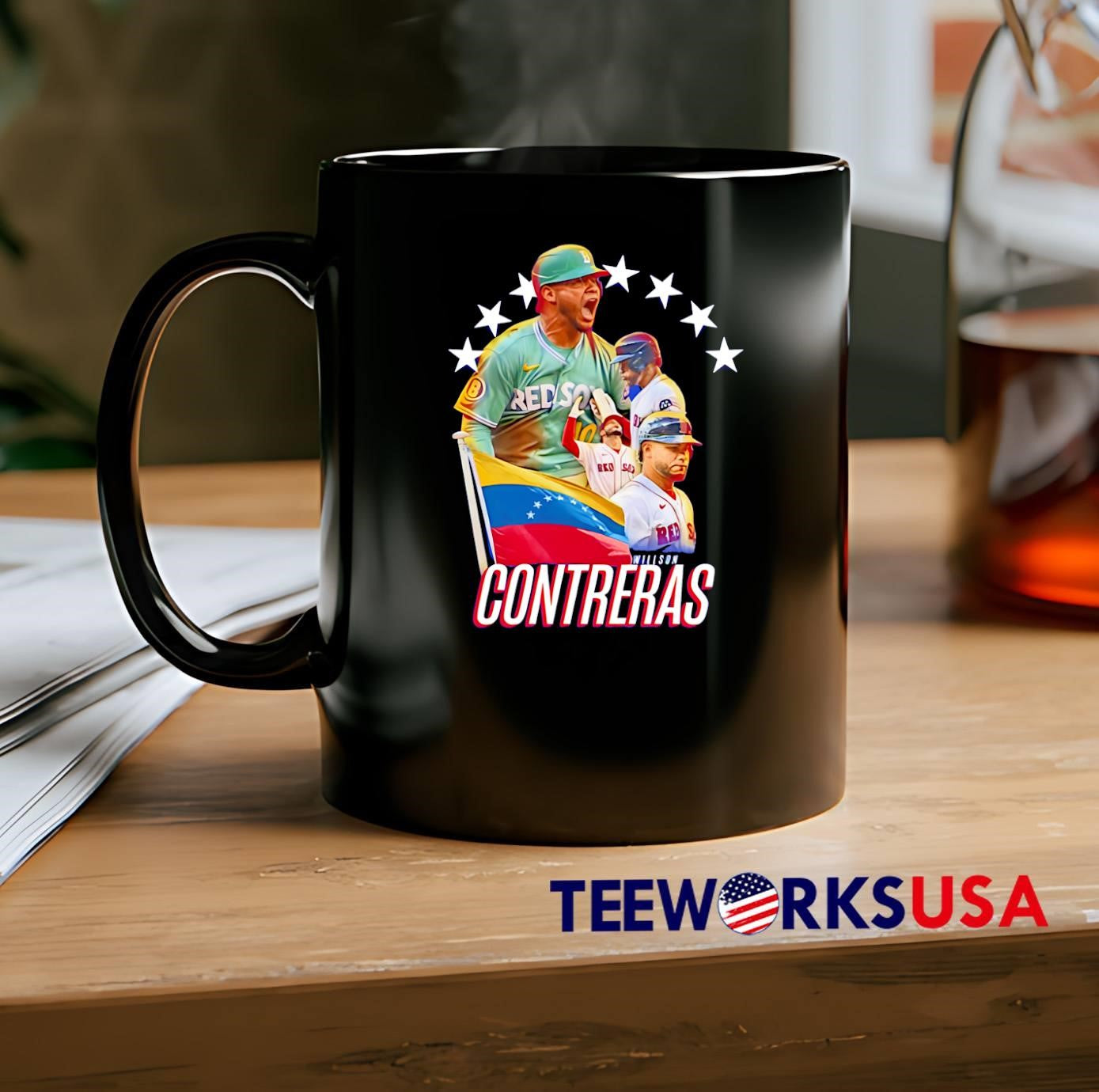Venezuelan Pride Willson Contreras Red Sox T-Shirt