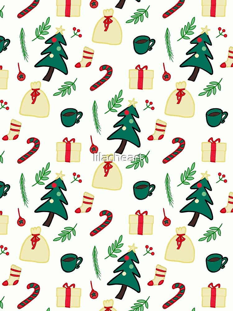 Cute Christmas Pattern by lilacheart