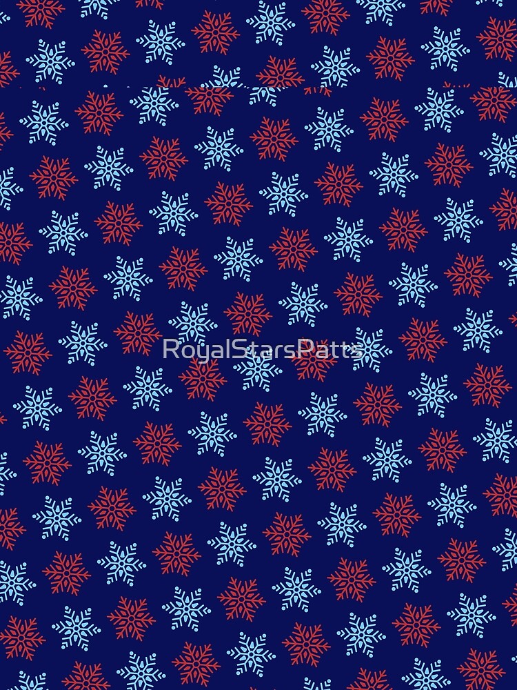 Blue Snowflake Funny Christmas Happy Holiday  - Retirement Gifts For Women by RoyalStarsPatts