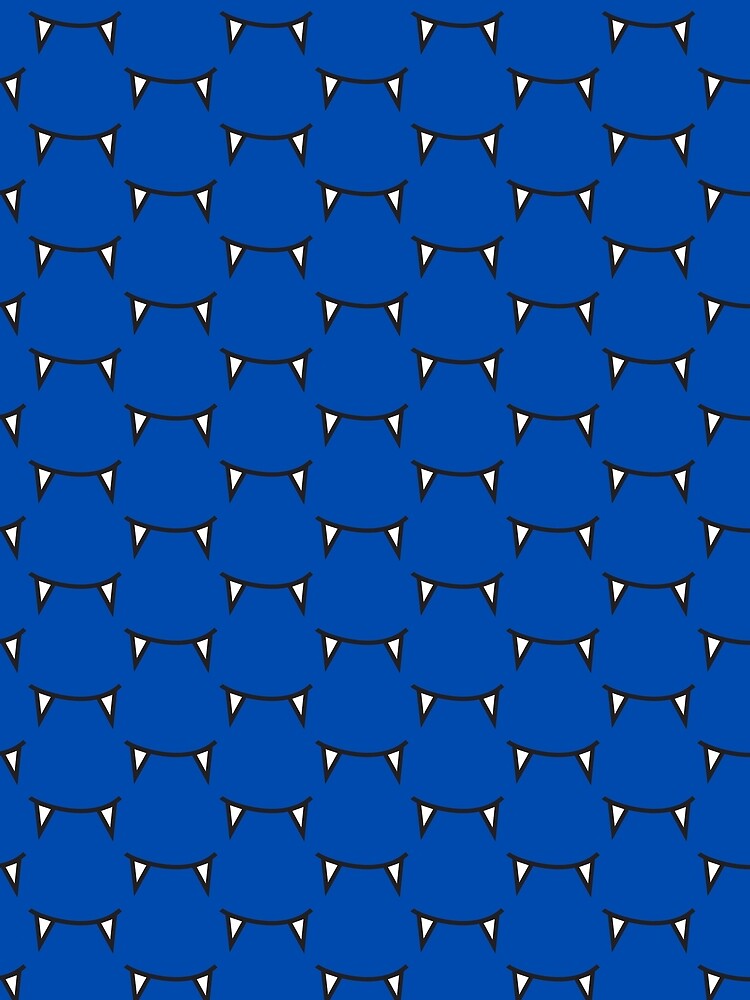 Blue Simple Pattern by ShopManea