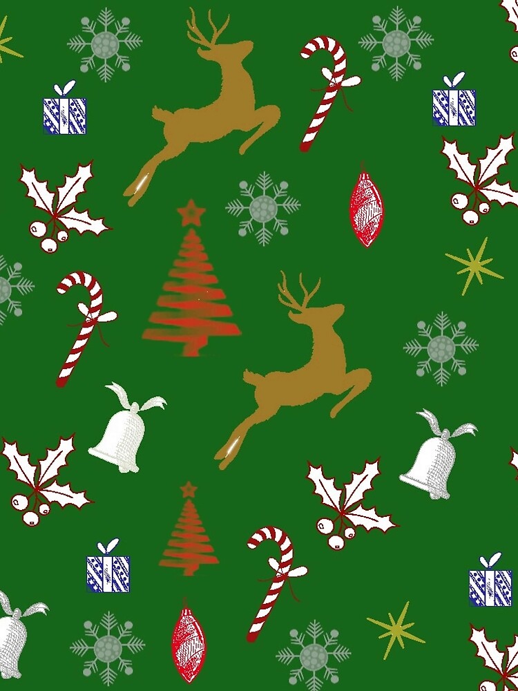 Cute Christmas Pattern by Poetic Patterns Studio