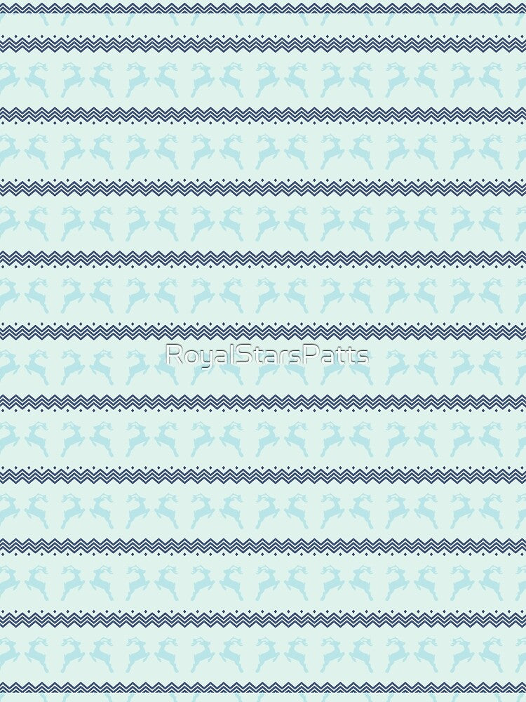 Classic Snowman Reindeer Christmas  Xmas Pattern    - Christmas Gifts For Mom by RoyalStarsPatts