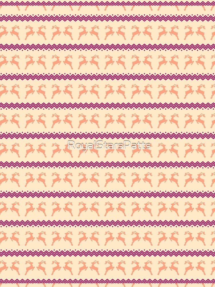 Beautiful Elf Reindeer Happy Holiday Xmas Pattern    - Gift Sets For Women by RoyalStarsPatts