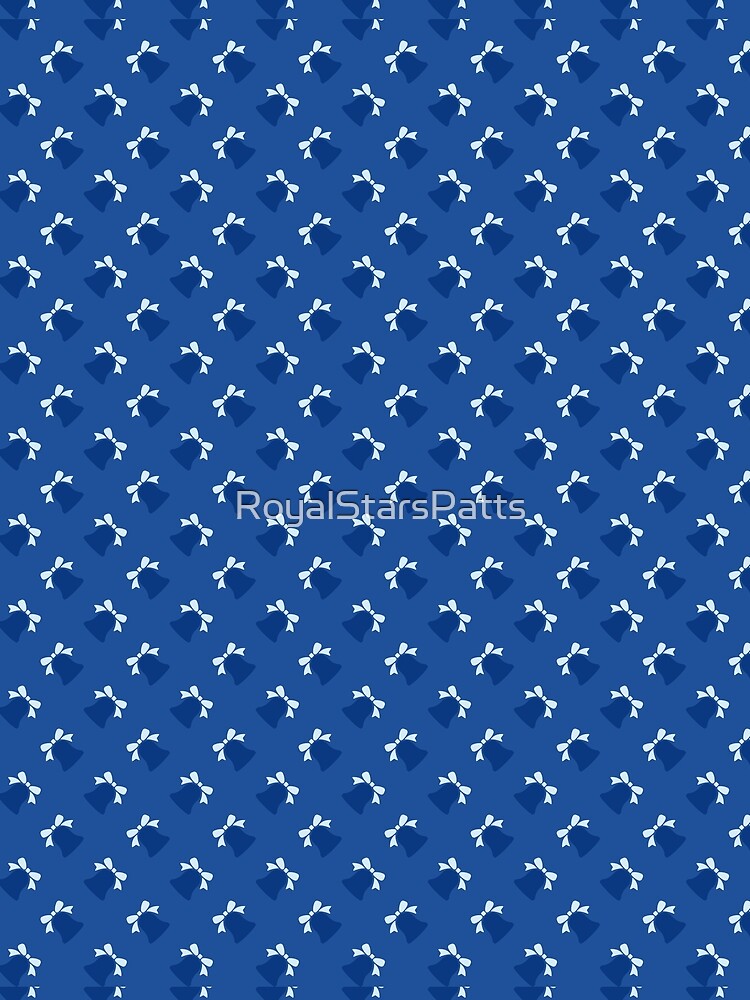 Mid Century Bell Happy Holiday Xmas Pattern - Birthday Gifts by RoyalStarsPatts