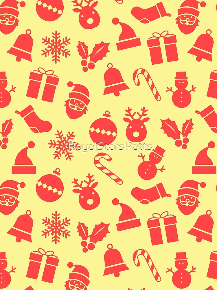 Yellow Canes Winter Merry Christmas Xmas Pattern    - Christmas Gifts For Men by RoyalStarsPatts